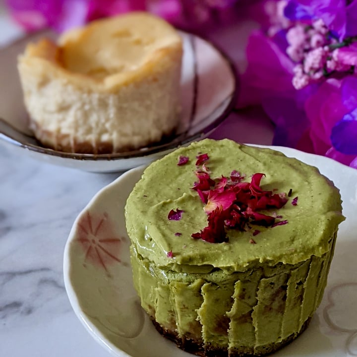 photo of The Plant Food Matcha Tofu cheesecake shared by @xinru-t on  31 Dec 2021 - review