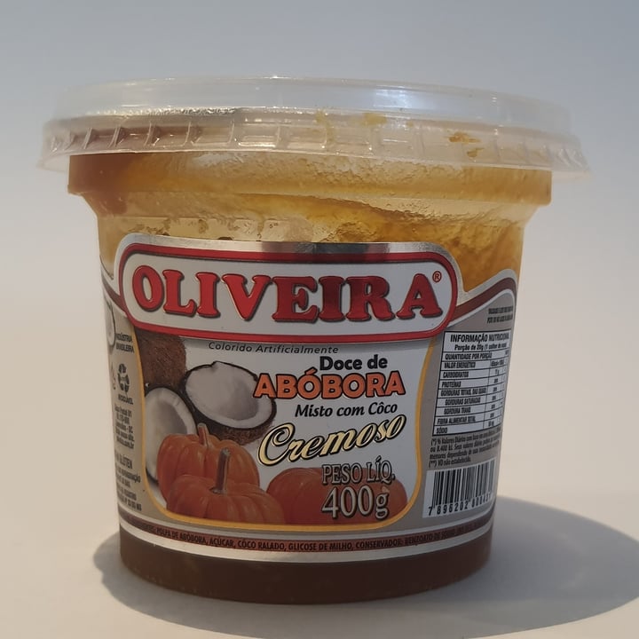 photo of doce de abóbora com coco Oliveira Doce de abóbora com coco. shared by @paulobrug on  06 May 2022 - review