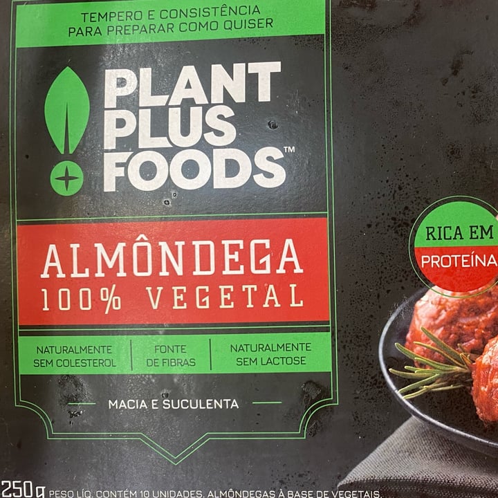 photo of Plant Plus Foods Almôndega Vegetal shared by @anapaula2022 on  03 May 2022 - review
