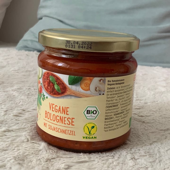 photo of dmBio Vegane Bolognese shared by @lilwanderer on  23 Dec 2020 - review