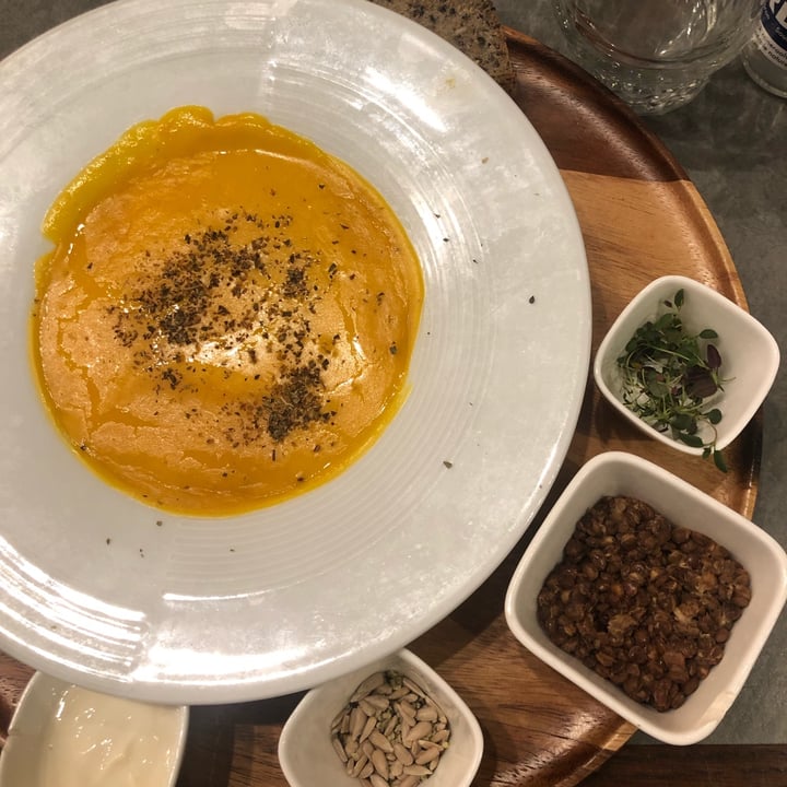 photo of The Sister Brussels Café Pumpkin soup shared by @carlottaferrero on  03 Dec 2021 - review