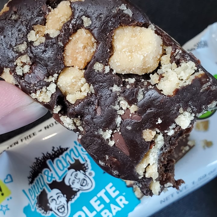 photo of Lenny & Larry’s the complete cookie-fied bar Chocolate Almond Seasalt shared by @cynicallyproven on  12 Sep 2022 - review