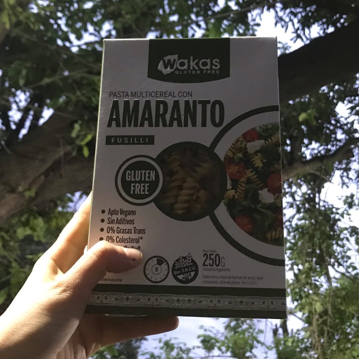 photo of Wakas Pasta Multicereal con Amaranto shared by @kacerutti on  03 Oct 2021 - review