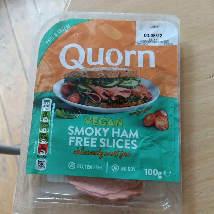 photo of Quorn Quorn Vegetarian Ham shared by @lucideej on  05 Jul 2022 - review