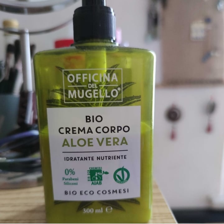 photo of Officina del Mugello Crema corpo aloe vera shared by @reamavi on  22 Apr 2021 - review