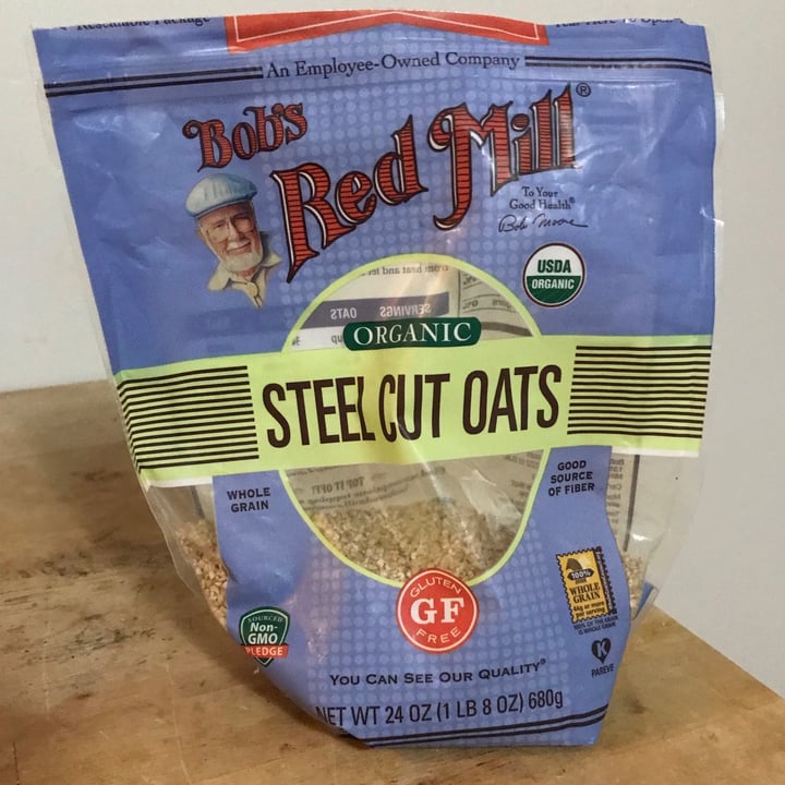 review photo of Bob's Red Mill Organic Steel cut Oats shared by @katieslaughter on 01 Jan 2021 - review