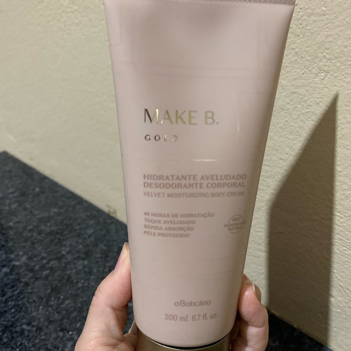 review photo of O Boticário make hidratante corporal shared by @sandraoliveira on 13 Aug 2022 - review