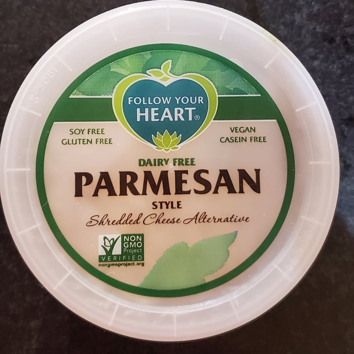 review photo of Follow Your Heart Dairy-Free Parmesan Shredded shared by @shb2f on 29 Apr 2020 - review