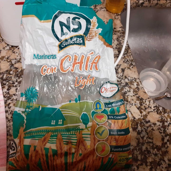 review photo of NS Galletas Galletas Marineras con Chia Light shared by @annyruidias on 07 Apr 2020 - review
