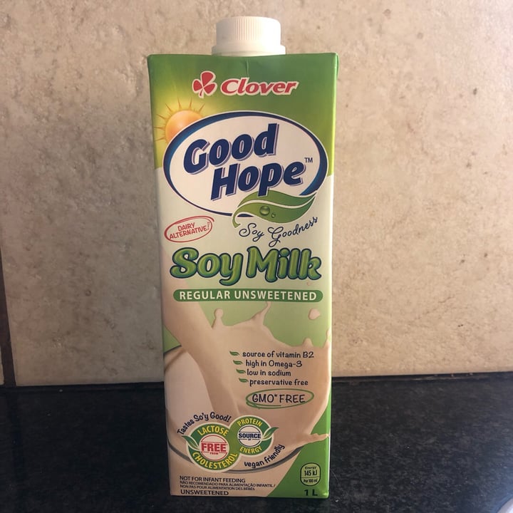 photo of Clover Soy Milk Unsweetened shared by @capetownmatt on  13 Dec 2019 - review