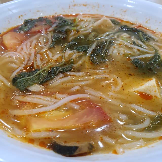 Photo of the dish “Veg Tom Yum Bee Hoon Soup”