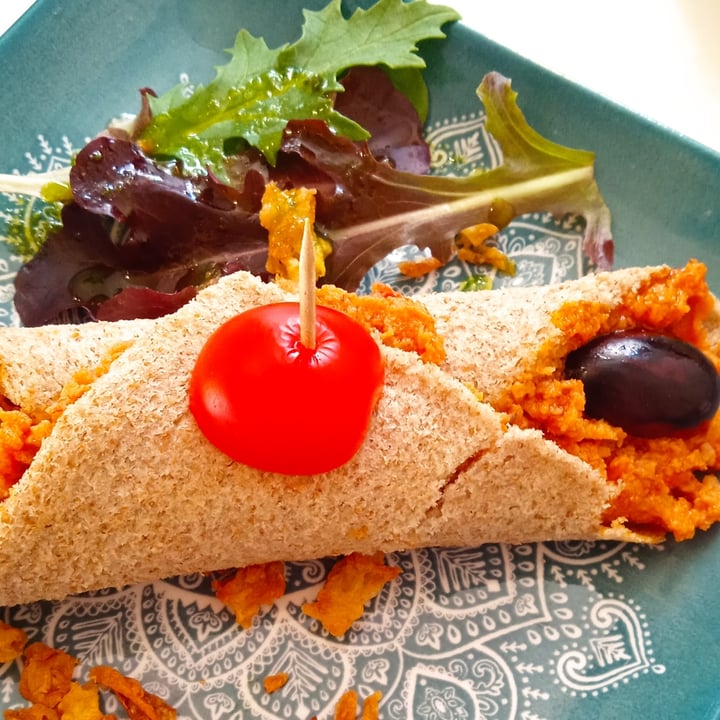 review photo of Vegetariano TEFF Tapa rollito de sobrasada shared by @neweh on 05 Dec 2020 - review