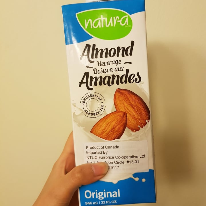 photo of Natura Almond Milk shared by @ngxinister on  11 Apr 2021 - review