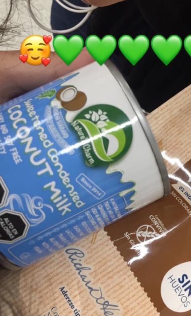 photo of Nature's Charm Condensed Coconut milk - Leche Condensada de Coco shared by @franacsis on  16 Feb 2020 - review