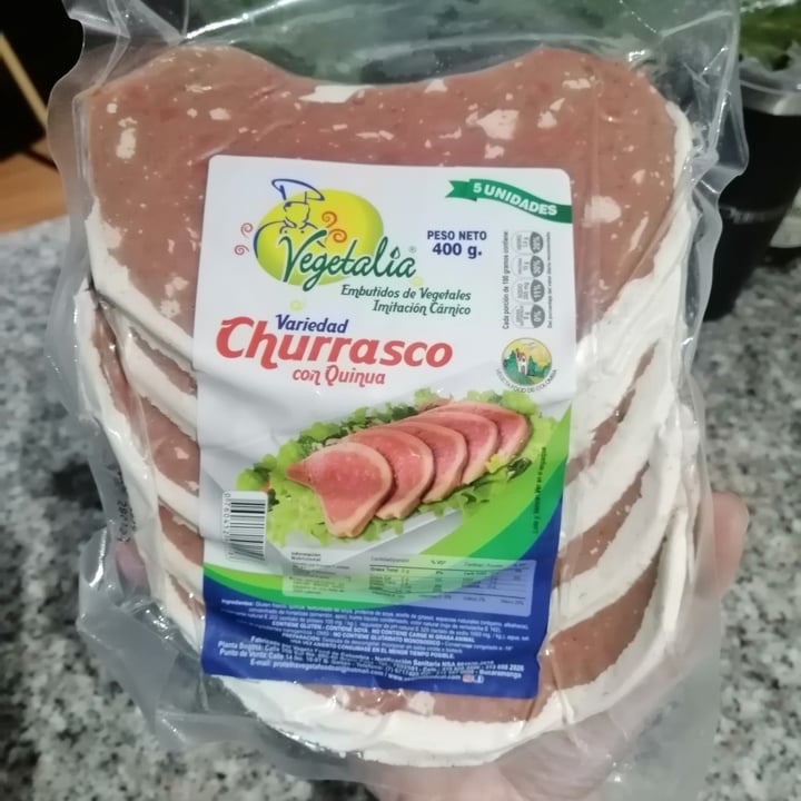 photo of Vegetalia Churrasco Con Quinua Vegetalia shared by @bekindco on  03 Oct 2020 - review