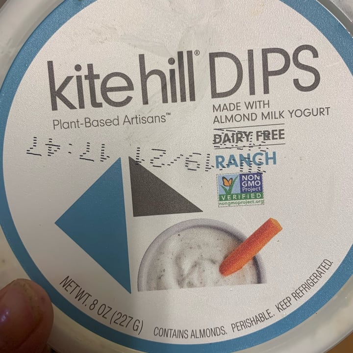 photo of Kite Hill Dairy-Free Ranch Dip shared by @shannonmarilyn on  29 Oct 2021 - review
