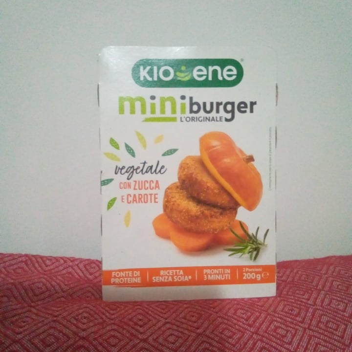 review photo of Kioene Mini Burger Zucca E Carote shared by @valeveg2022 on 09 Apr 2022 - review
