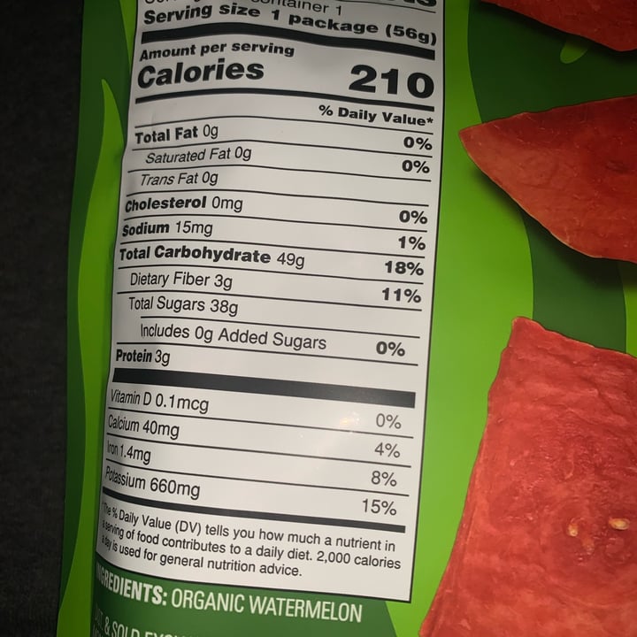 review photo of Trader Joe’s Watermelon Jerky Trader Joe’s Watermelon Jerky shared by @prettybbzia on 06 Apr 2022 - review