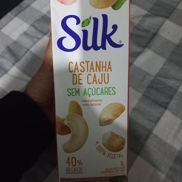 photo of Silk Alimento com castanha de cajú shared by @gheyzamartins on  19 Apr 2022 - review