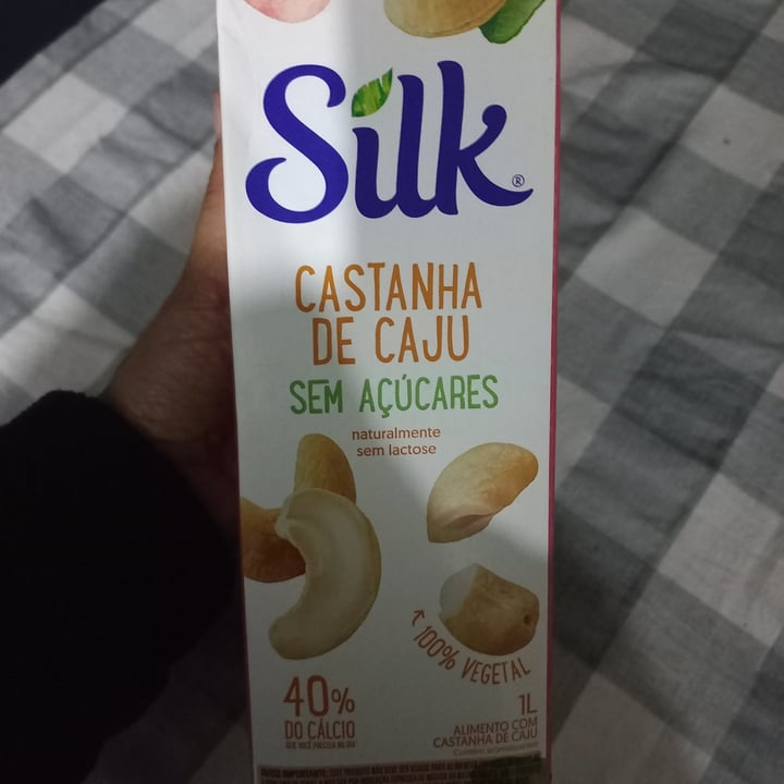 review photo of Silk Alimento com castanha de cajú shared by @gheyzamartins on 19 Apr 2022 - review