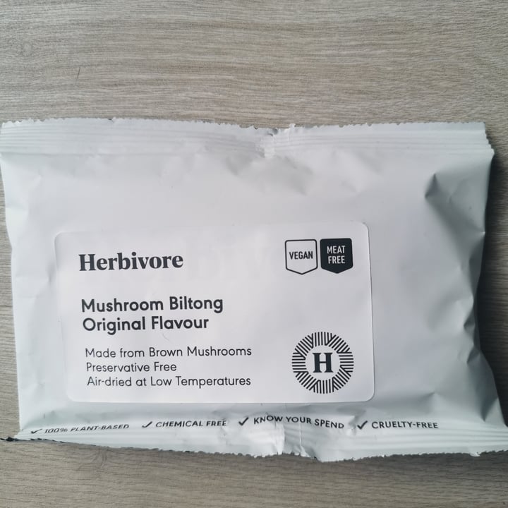 review photo of Herbivore Mushroom Biltong shared by @lesswasteplantbased on 15 Jun 2021 - review