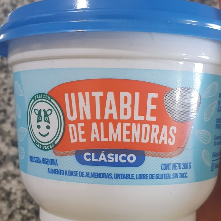 photo of Felices Las Vacas Untable de Almendra Clasico shared by @soficima on  02 Sep 2022 - review