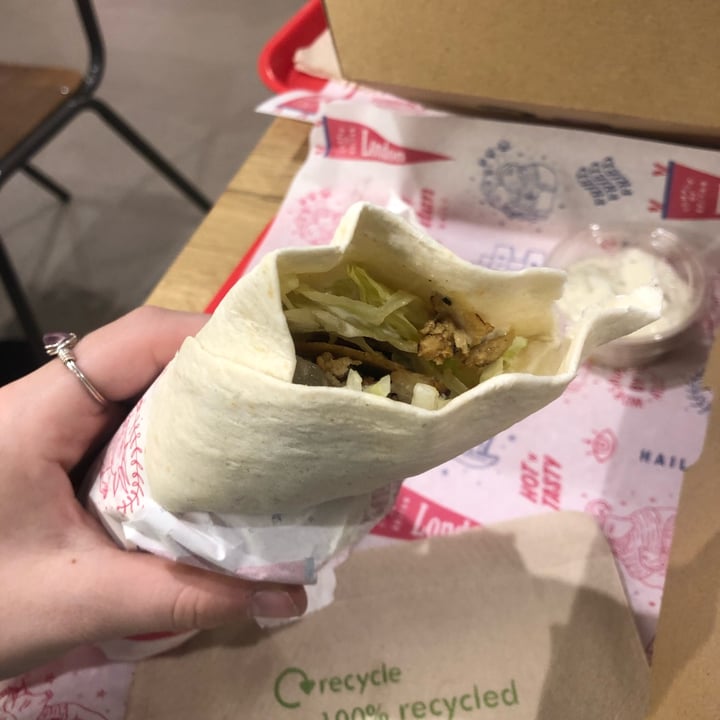 photo of Temple of Seitan Doner Wrap shared by @rhiannondiamxnd on  06 Oct 2021 - review