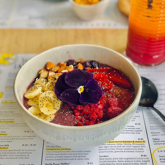 Foto do prato “Amazonian Açai”