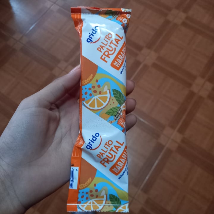 photo of Grido Helado De Agua Naranja shared by @nicoleolivera on  19 Aug 2022 - review