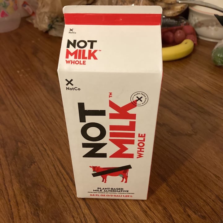 review photo of NotCo Not Milk Whole shared by @samvegano on 01 Jul 2021 - review