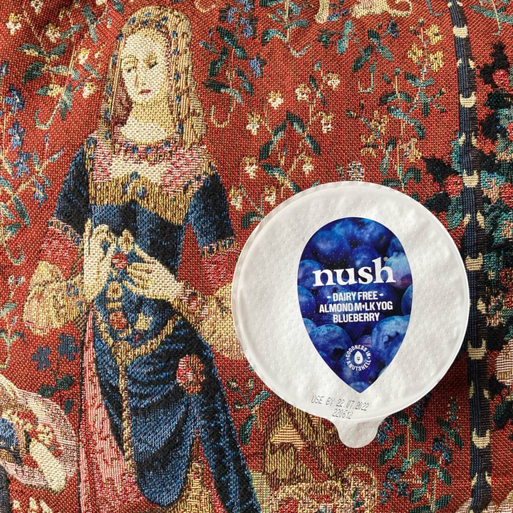 photo of Nush Almond Milk Yog Blueberry shared by @katelouisepowell on  06 Jul 2022 - review
