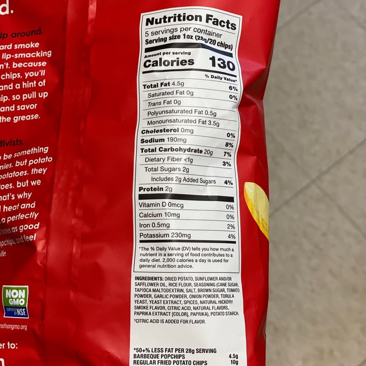 review photo of Popchips Popchips Barbeque shared by @kheidkamp on 22 Jan 2021 - review