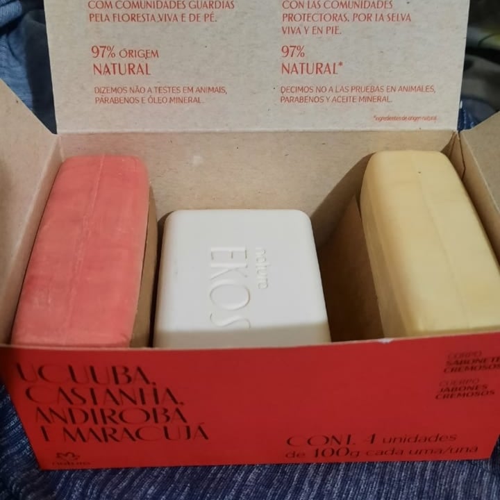 review photo of Natura Sabonete Cremoso E Esfoliante shared by @fernandinha on 09 May 2022 - review