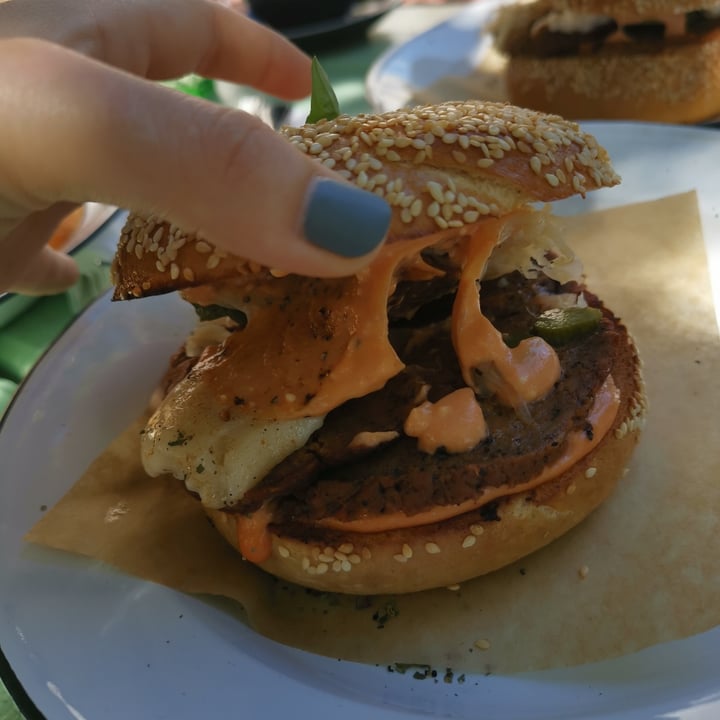 review photo of Grumpy & Runt | Little Deli & Donuts Rueben(Esque) Bagel shared by @ninaesterhuysen on 12 Jan 2021 - review