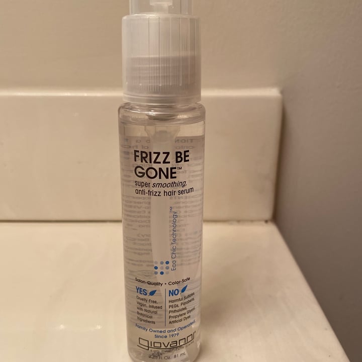 photo of Giovanni Cosmetics Frizz Be Gone shared by @pokemike65 on  27 Jun 2020 - review