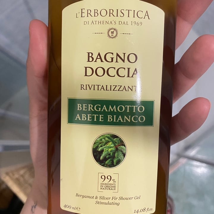 photo of L'Erboristica Di Athena's Dal 1969 Bagno doccia rivitalizzante al bergamotto abete bianco shared by @valeborrons on  16 Apr 2022 - review