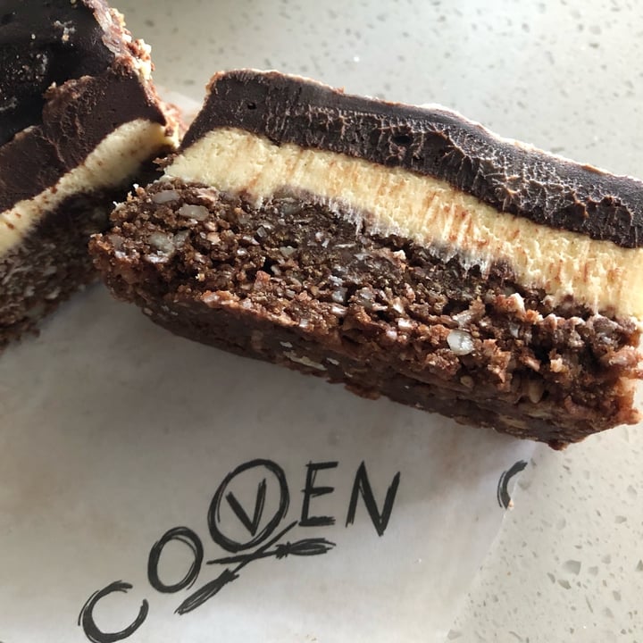 photo of Coven plant based marketplace Nanaimo bar shared by @sueprozak on  01 Oct 2022 - review