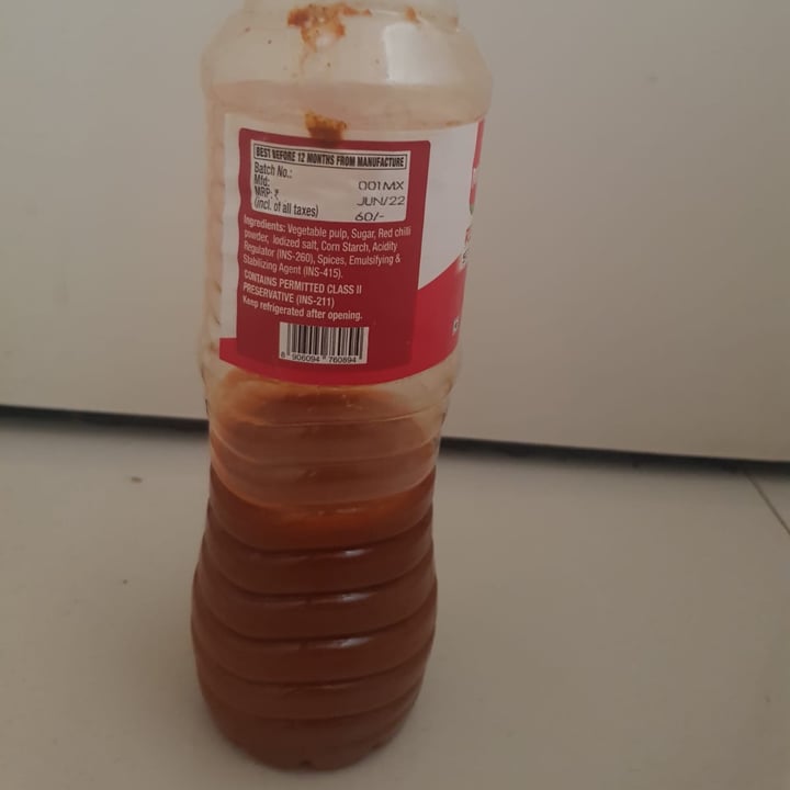 photo of max Red Chilli Sauce shared by @jainsimran on  12 Jul 2022 - review
