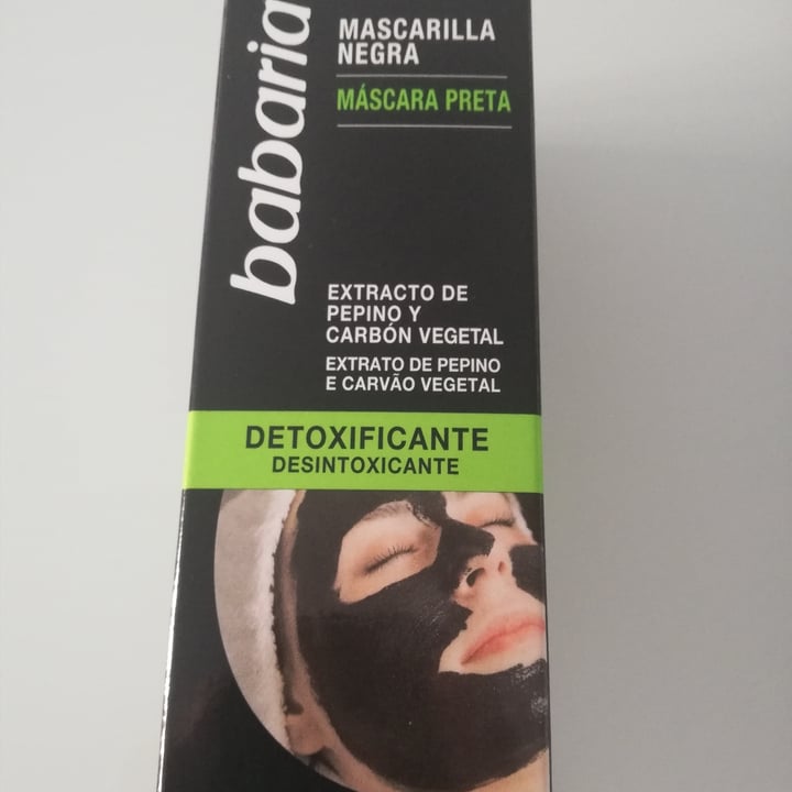 photo of Babaria Bio  Mascarilla Negra shared by @crastleveg on  26 Dec 2020 - review