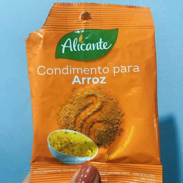 photo of Alicante Condimento Para Arroz shared by @sabrinasilvero on  28 Oct 2020 - review