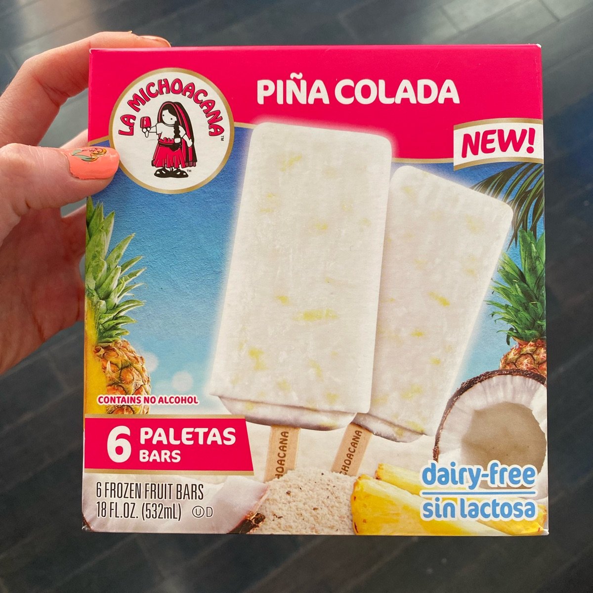 Piña Colada Dairy-Free from La Michoacana - Vegan Product Reviews ...
