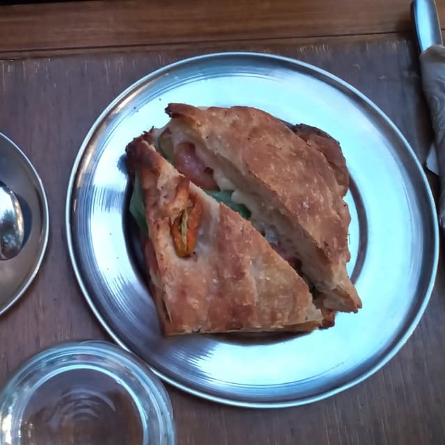 Photo of the dish “Focaccia  Con Tomates Confitados”
