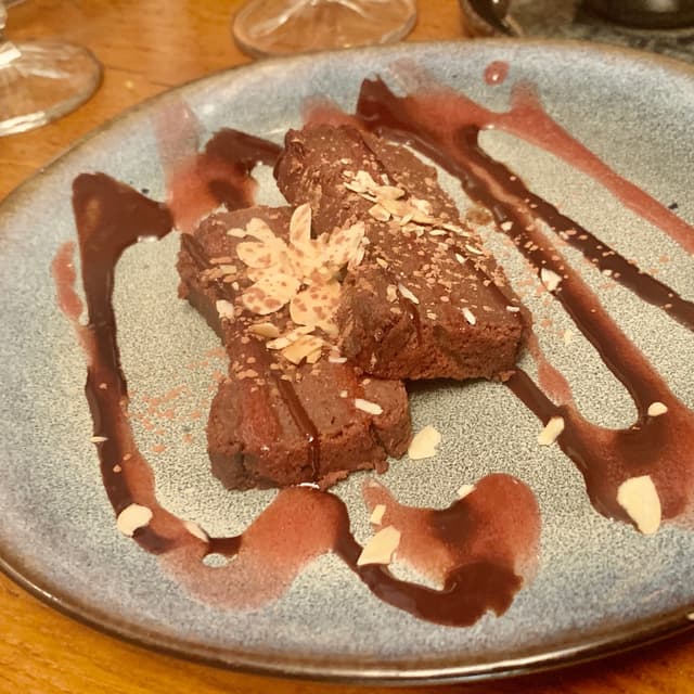 Foto do prato “Brownie Vegan”