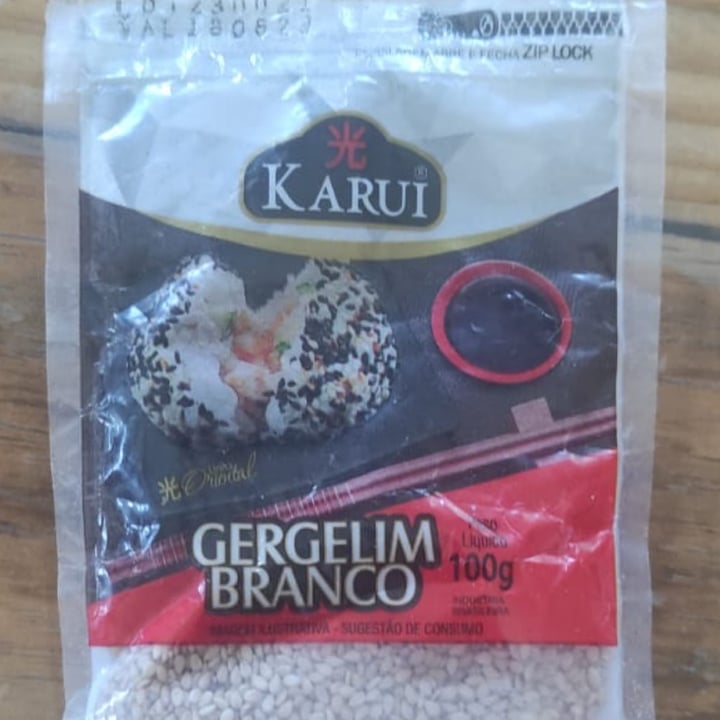 photo of Karui Gergelim Branco shared by @marceloduarte21 on  30 Jul 2022 - review