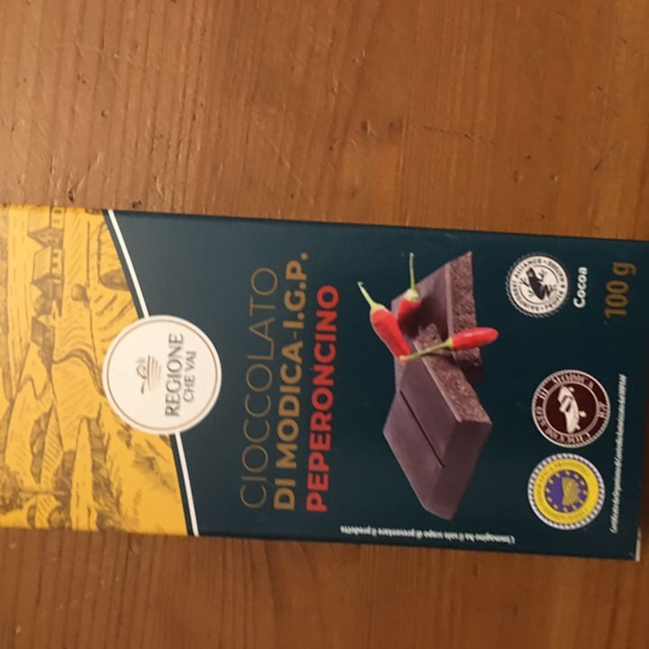 photo of Regione che vai Cioccolato di Modica con peperoncino shared by @mary2cos2tor2 on  13 Apr 2022 - review
