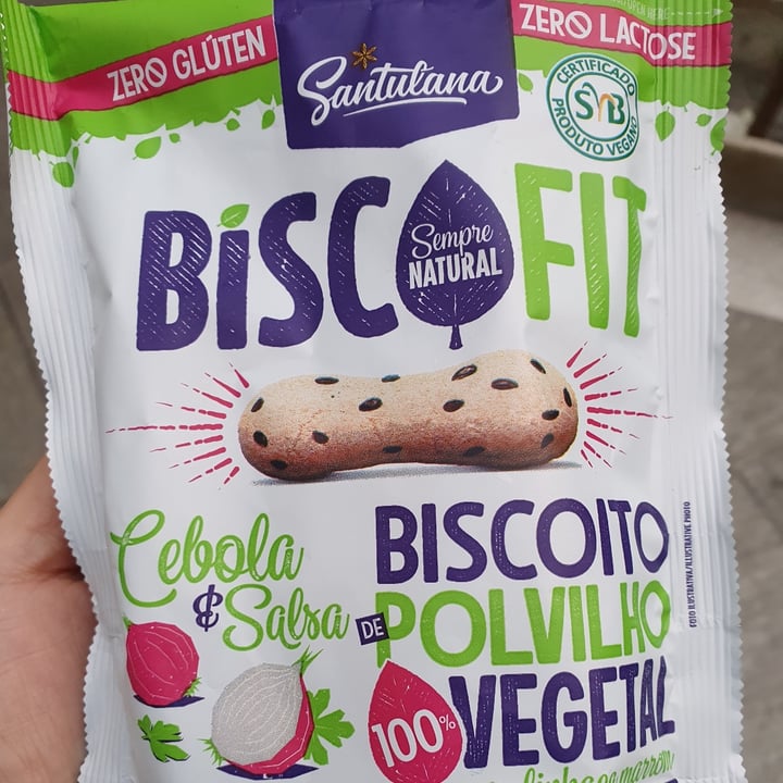 photo of Santulana Biscofit Biscoito De Polvilho Vegano - Sabor Parmesão shared by @paulon on  20 Apr 2022 - review