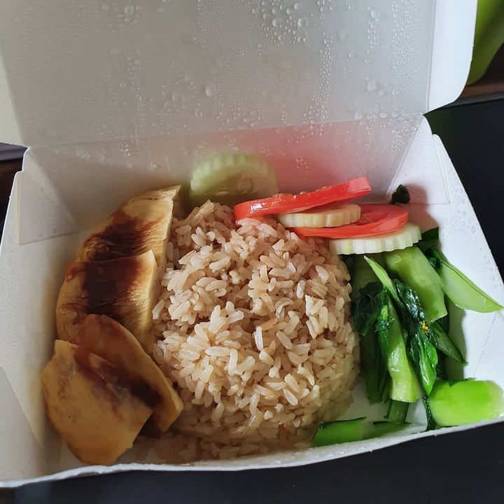 photo of Genesis Vegan Restaurant Chicken Rice shared by @nadoose on  29 Oct 2020 - review