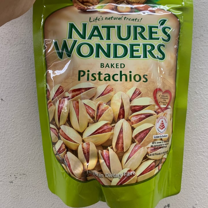 photo of Nature's Wonders Baked Pistachios shared by @viahours on  09 Mar 2022 - review