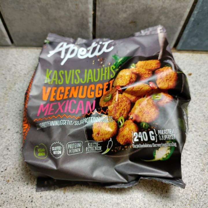 review photo of Apetit Kasvisjauhis Vegenugget Mexican shared by @hmmrstn on 29 Nov 2022 - review