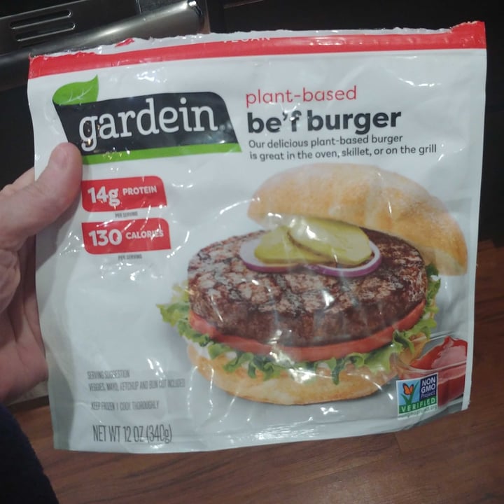 photo of Gardein Be’f Burger shared by @livewithintegrity on  23 Feb 2022 - review